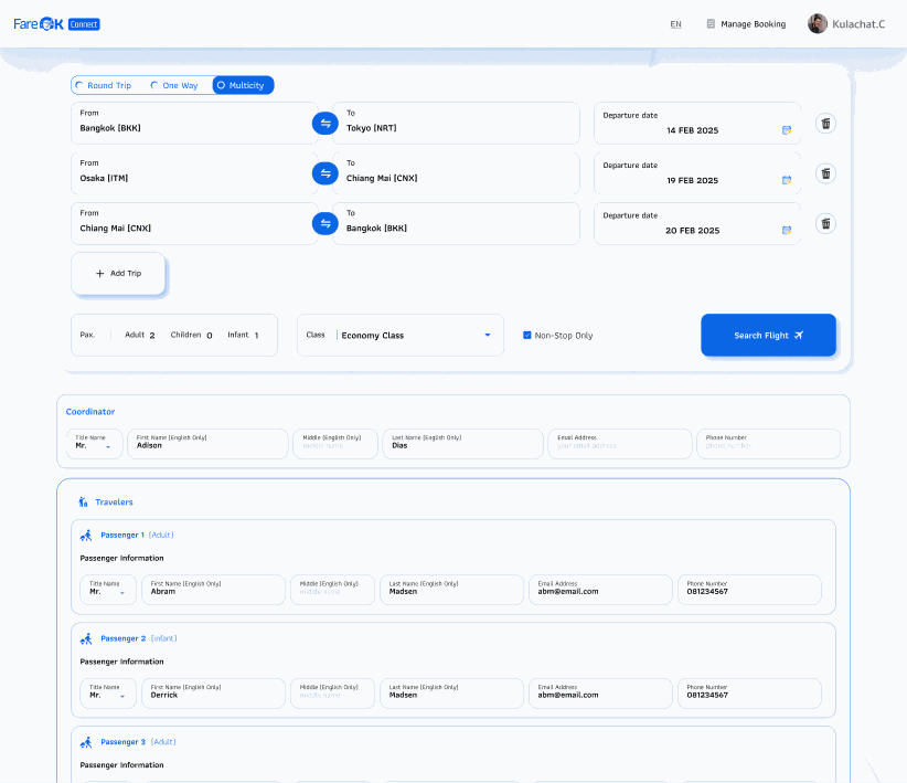 FareOK for Business screenshot